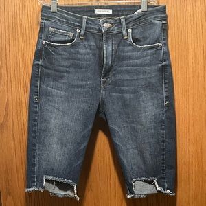 Good American Bermuda jean shorts